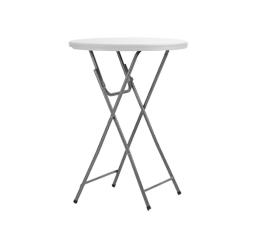 Table haute cocktail ronde 81cm