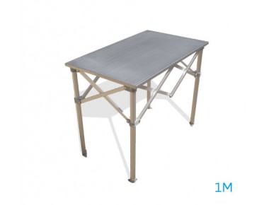 Table aluminium 1m