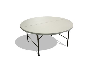 Table ronde pliante 150cm