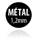 Epaisseur du profilé métal 1,2mm