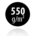 Bâche 550gr/m² norme M2